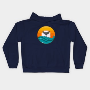 Summer Sunset Kids Hoodie